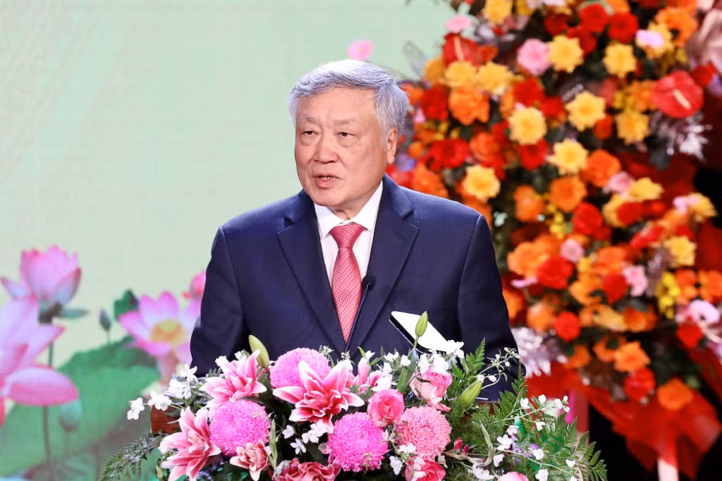 Ông Nguyễn Hoà Bình - Ủy viên Bộ Chính trị, Phó Thủ tướng Thường trực Chính phủ phát biểu.