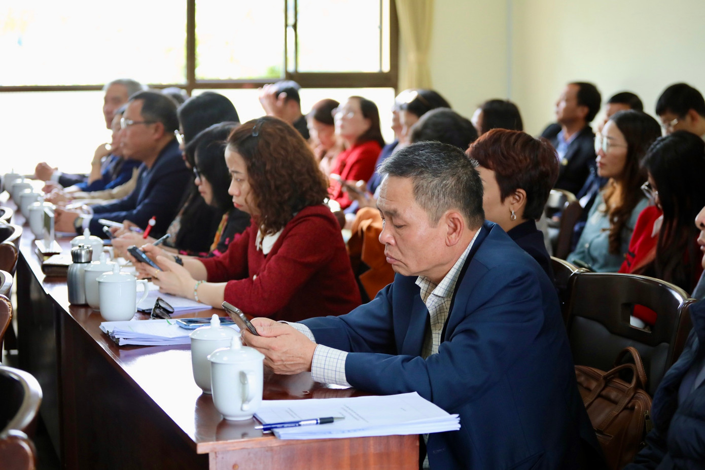 Các đại biểu dự tại phường Xuân Hương - Đà Lạt. Các đại biểu dự tại phường Xuân Hương - Đà Lạt.