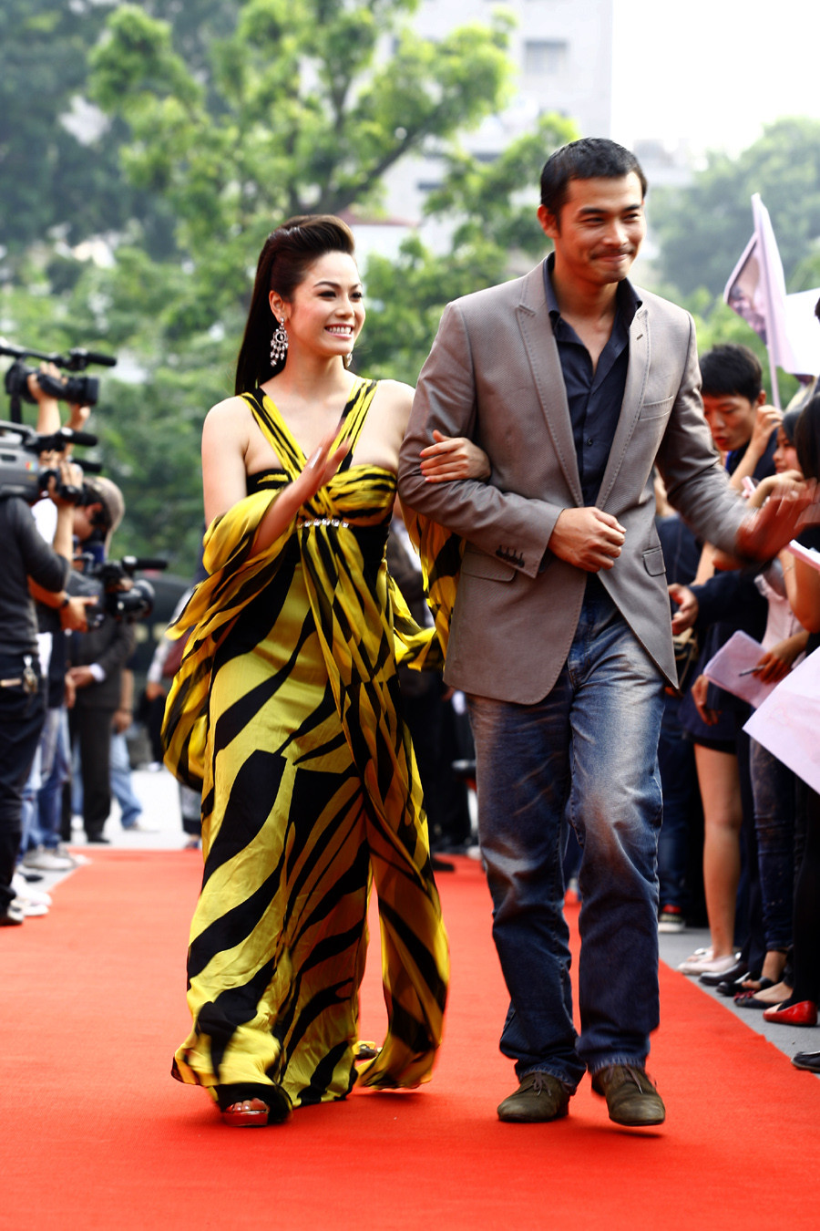 Nhật Kim Anh và Quách Ngọc Ngoan, Cặp diễn viên chính phim 