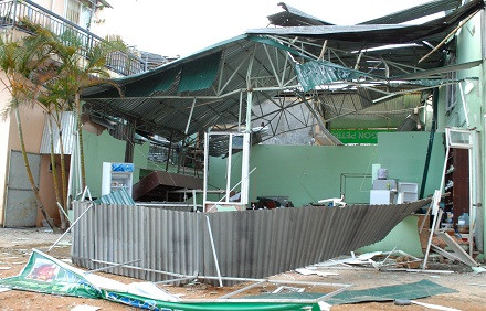 Hiện trường vụ nổ kinh hoàng