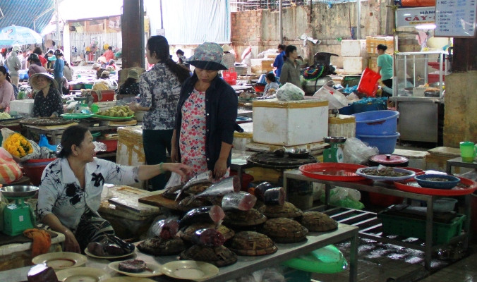 Nhiều mặt hàng hải sản tăng giá