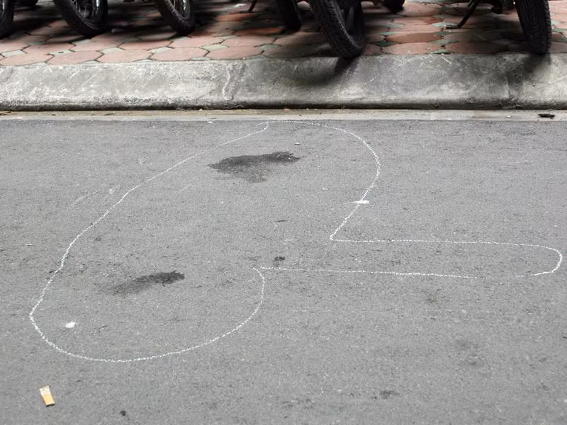 Hiện trường vụ việc