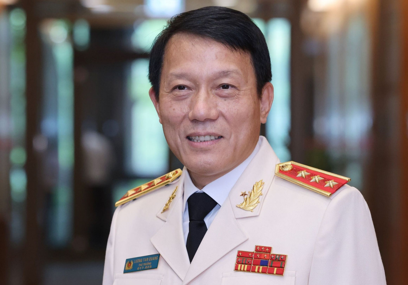 Thượng tướng Lương Tam Quang giữ chức Bộ trưởng Bộ Công an. Ảnh: Như Ý.