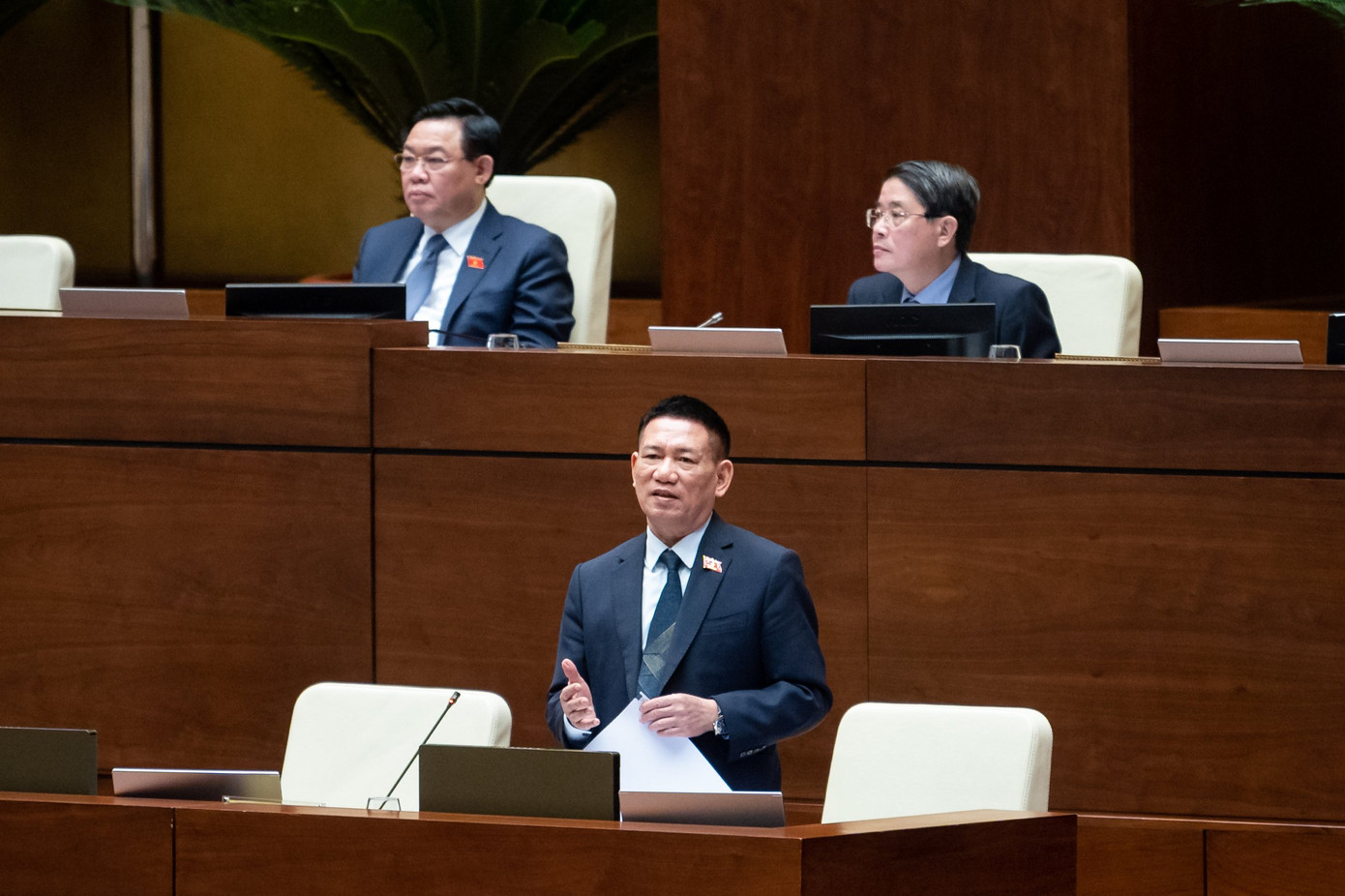 Bộ trưởng Bộ Tài chính Hồ Đức Phớc. Ảnh: Như Ý