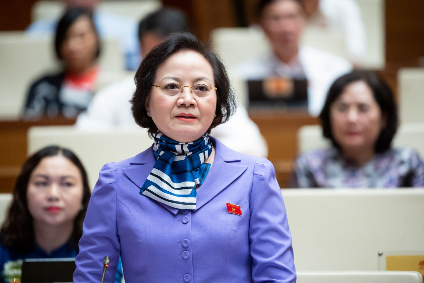 Bộ trưởng Nội vụ Phạm Thị Thanh Trà. Ảnh: Như Ý. Bộ trưởng Nội vụ Phạm Thị Thanh Trà. Ảnh: Như Ý.