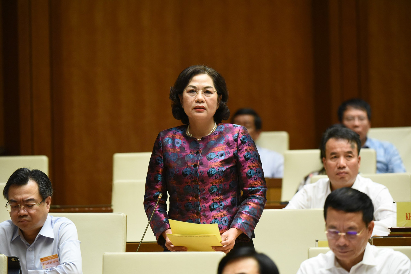 Bà Nguyễn Thị Hồng - Thống đốc Ngân hàng Nhà nước Việt Nam. Ảnh Như Ý Bà Nguyễn Thị Hồng - Thống đốc Ngân hàng Nhà nước Việt Nam. Ảnh Như Ý