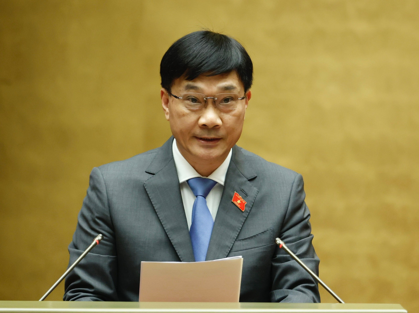 Chủ nhiệm Ủy ban Kinh tế Vũ Hồng Thanh. Ảnh Như Ý