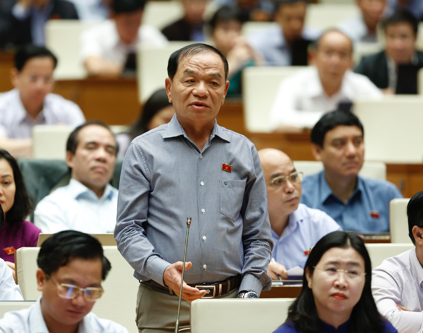 Đại biểu Quốc hội Lê Thanh Vân. Ảnh: Như Ý. Đại biểu Quốc hội Lê Thanh Vân. Ảnh: Như Ý.