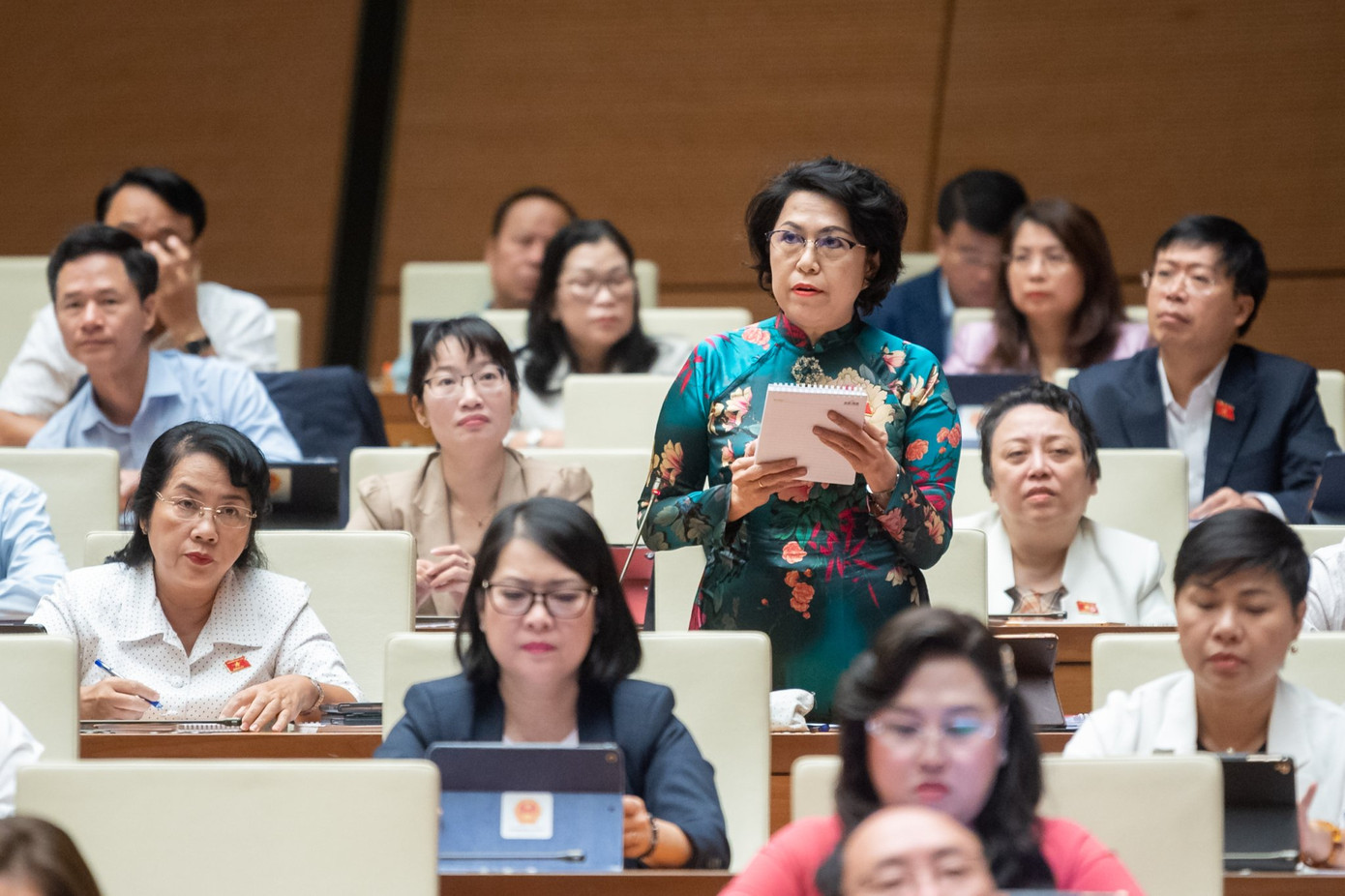 Đại biểu Tô Thị Bích Châu (đoàn TPHCM).