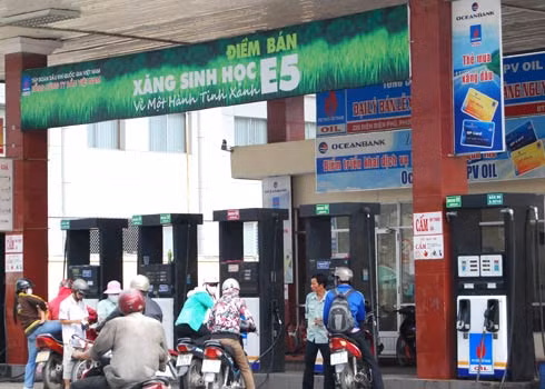 Xăng E5 sẽ được bắt buộc sử dụng trên toàn quốc từ cuối năm 2015