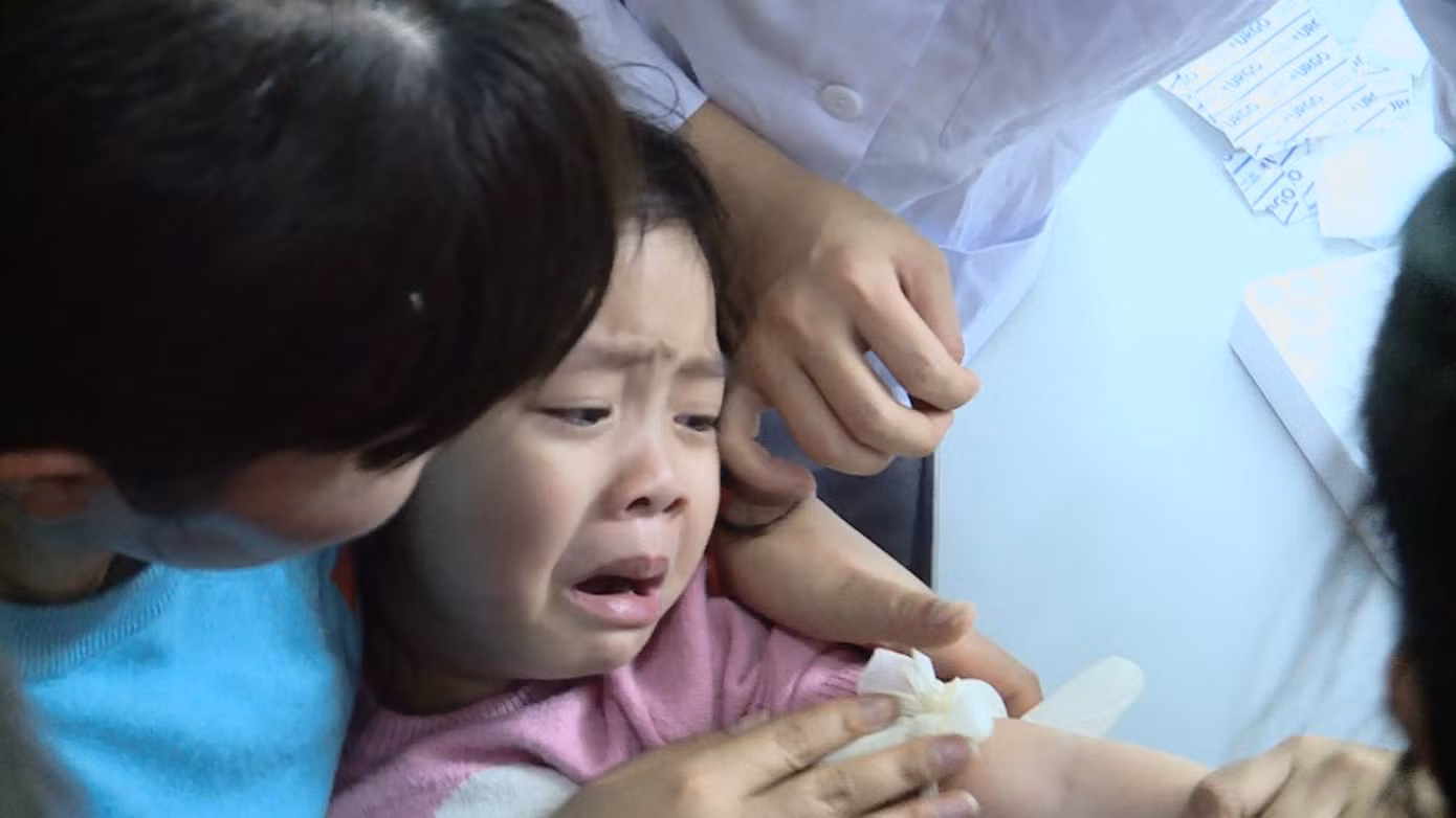 Cả nghìn trẻ Bắc Ninh về Hà Nội xét nghiệm sán lợn: BV không còn chỗ chen chân ảnh 2