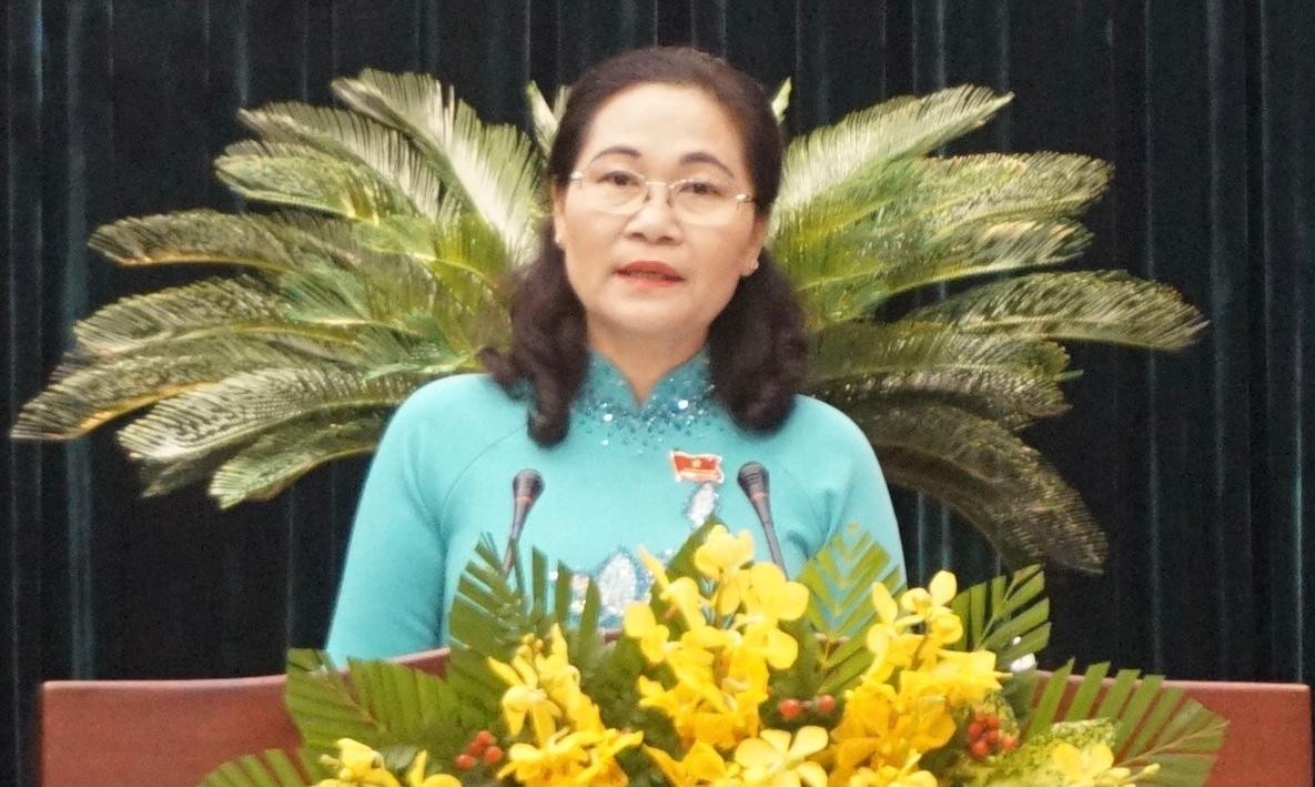 Bà Nguyễn Thị Lệ - Chủ tịch HĐND TPHCM. Ảnh: Chang Chang Bà Nguyễn Thị Lệ - Chủ tịch HĐND TPHCM. Ảnh: Chang Chang