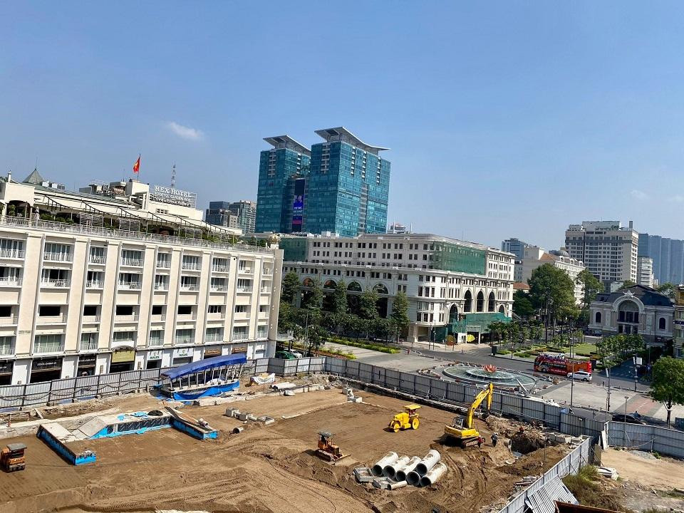 Metro số 1 sắp 'trả' mặt bằng khu đất vàng ở trung tâm TPHCM. Ảnh BQL Đường sắt Metro số 1 sắp 'trả' mặt bằng khu đất vàng ở trung tâm TPHCM. Ảnh BQL Đường sắt