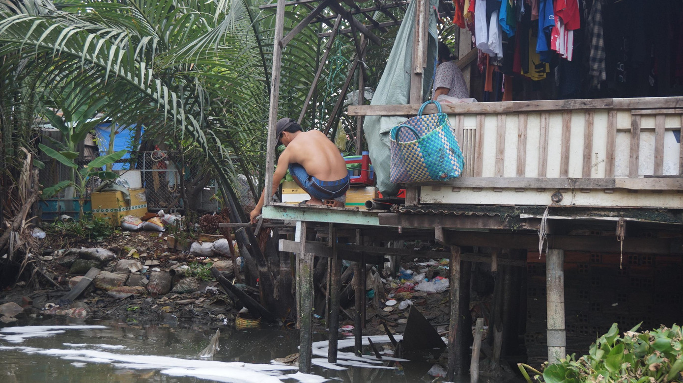 Dự án nạo vét, cải tạo môi trường, xây dựng hạ tầng ven kênh Xuyên Tâm hi vọng mang lại một diện mạo mới cho con kênh này trong tương lai không xa.