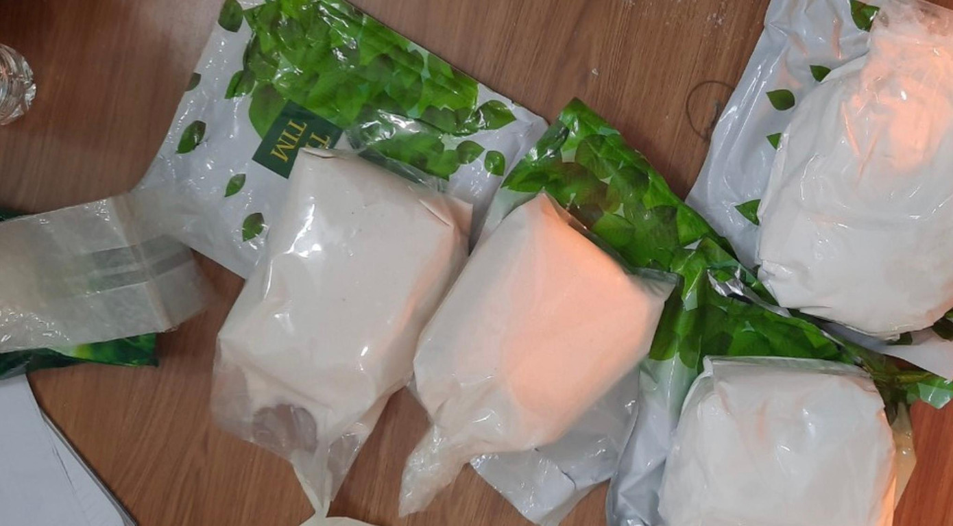 Ma tuý công an thu giữ. Ảnh CA