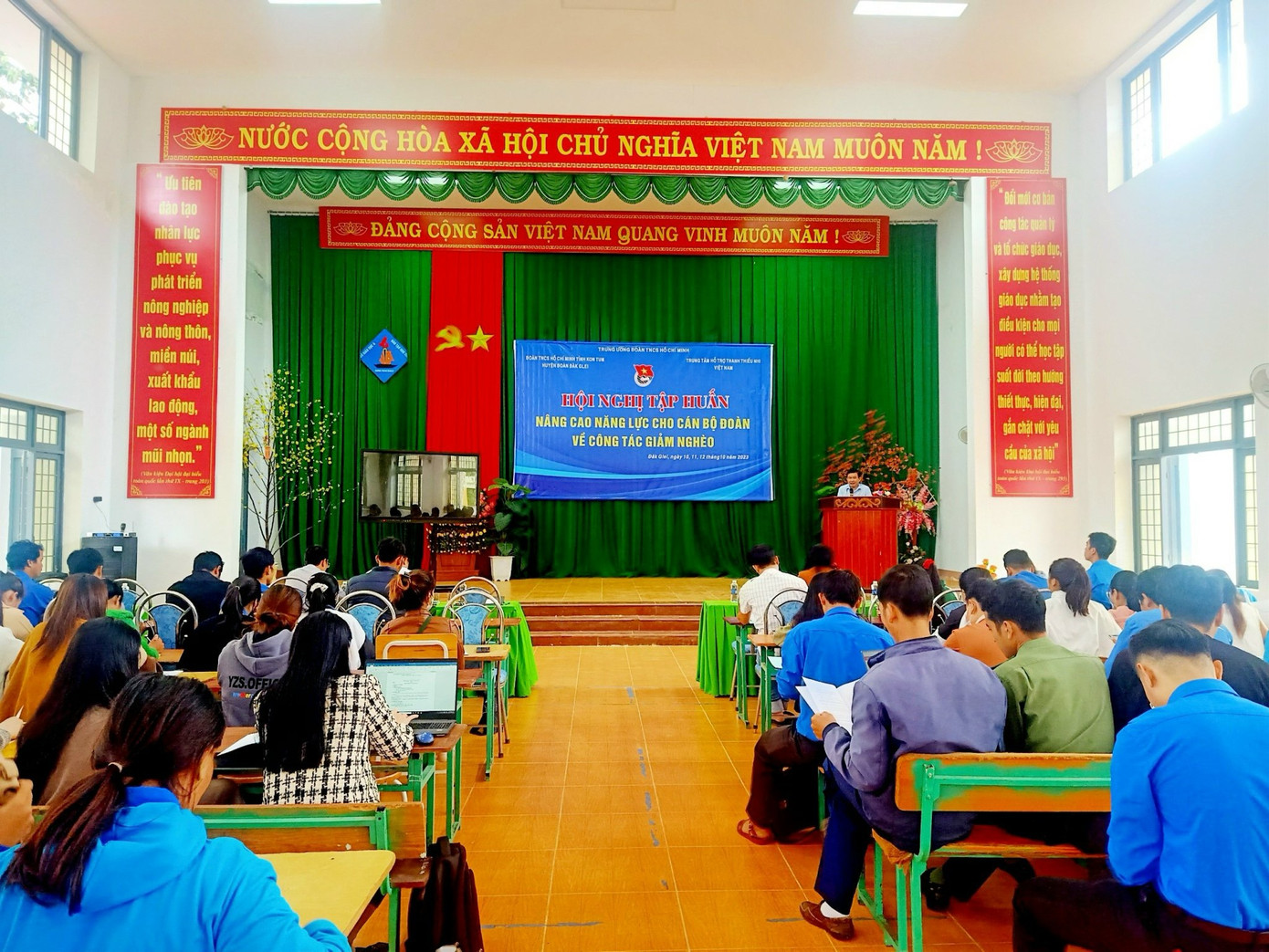 Hội nghị tập huấn thu hút gần 150 ĐVTN các cấp, cơ sở tham gia