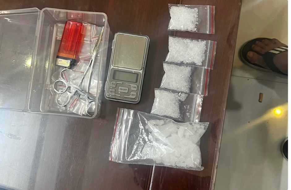 Đối tượng Bảo cùng tang vật