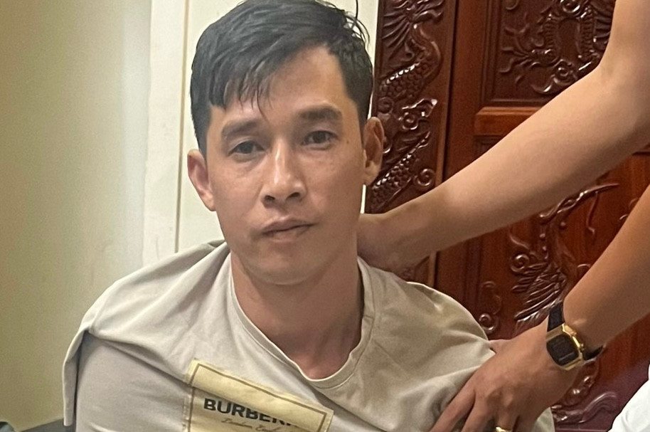 Đối tượng Bảo cùng tang vật