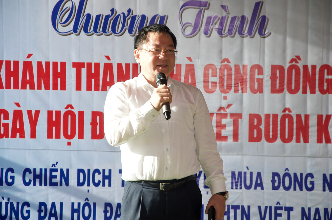 Nhà báo Lê Xuân Sơn, Tổng Biên tập báo Tiền Phong phát biểu tại chương trình Nhà báo Lê Xuân Sơn, Tổng Biên tập báo Tiền Phong phát biểu tại chương trình