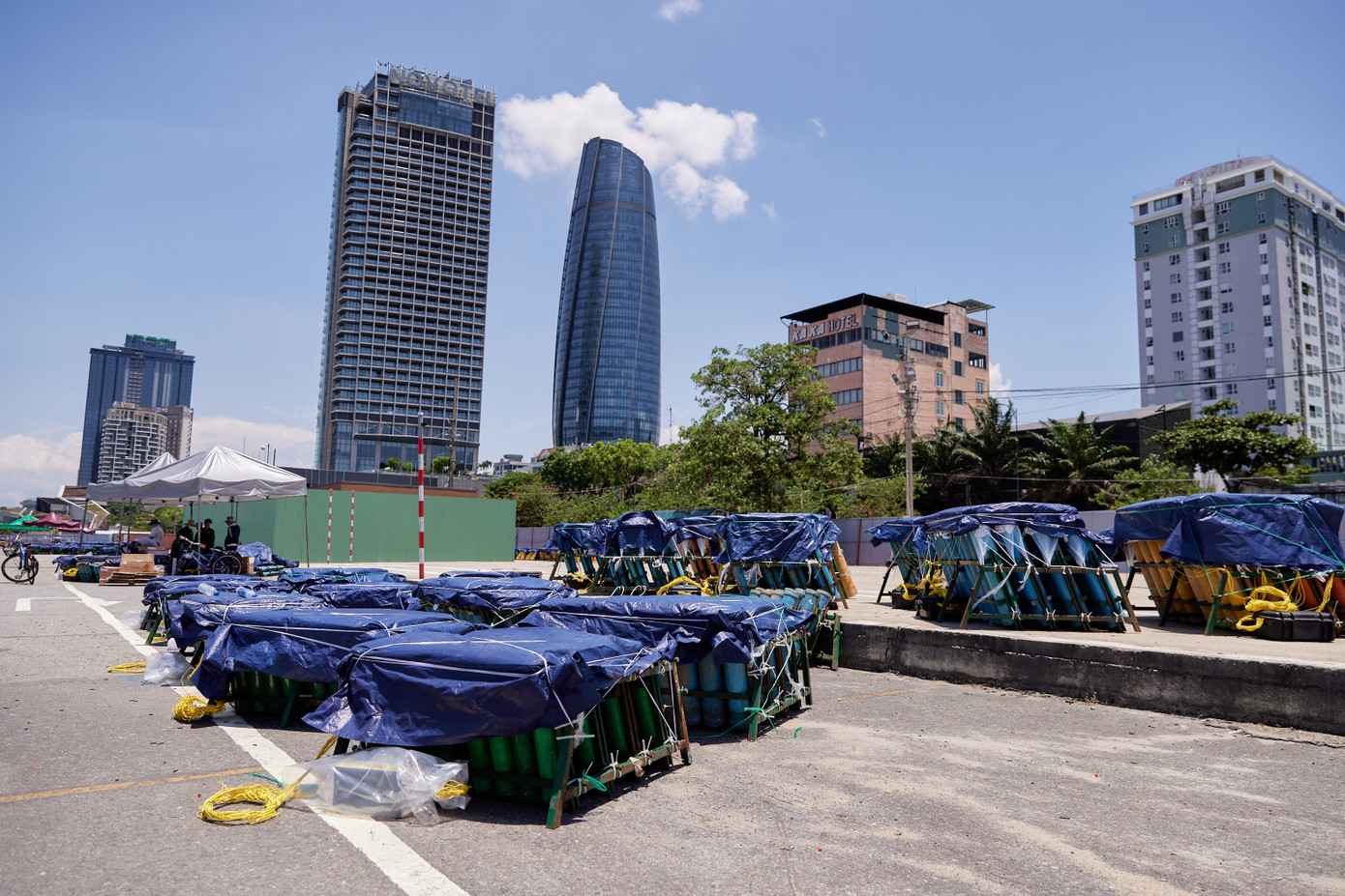 Sau hơn 1 tháng chuẩn bị, Lễ hội pháo hoa quốc tế Đà Nẵng 2023 sẽ chính thức khai mạc vào tối mai 2/6, với phần trình diễn của đội chủ nhà Việt Nam và Phần Lan - đội đương kim vô địch DIFF lần gần nhất năm 2019