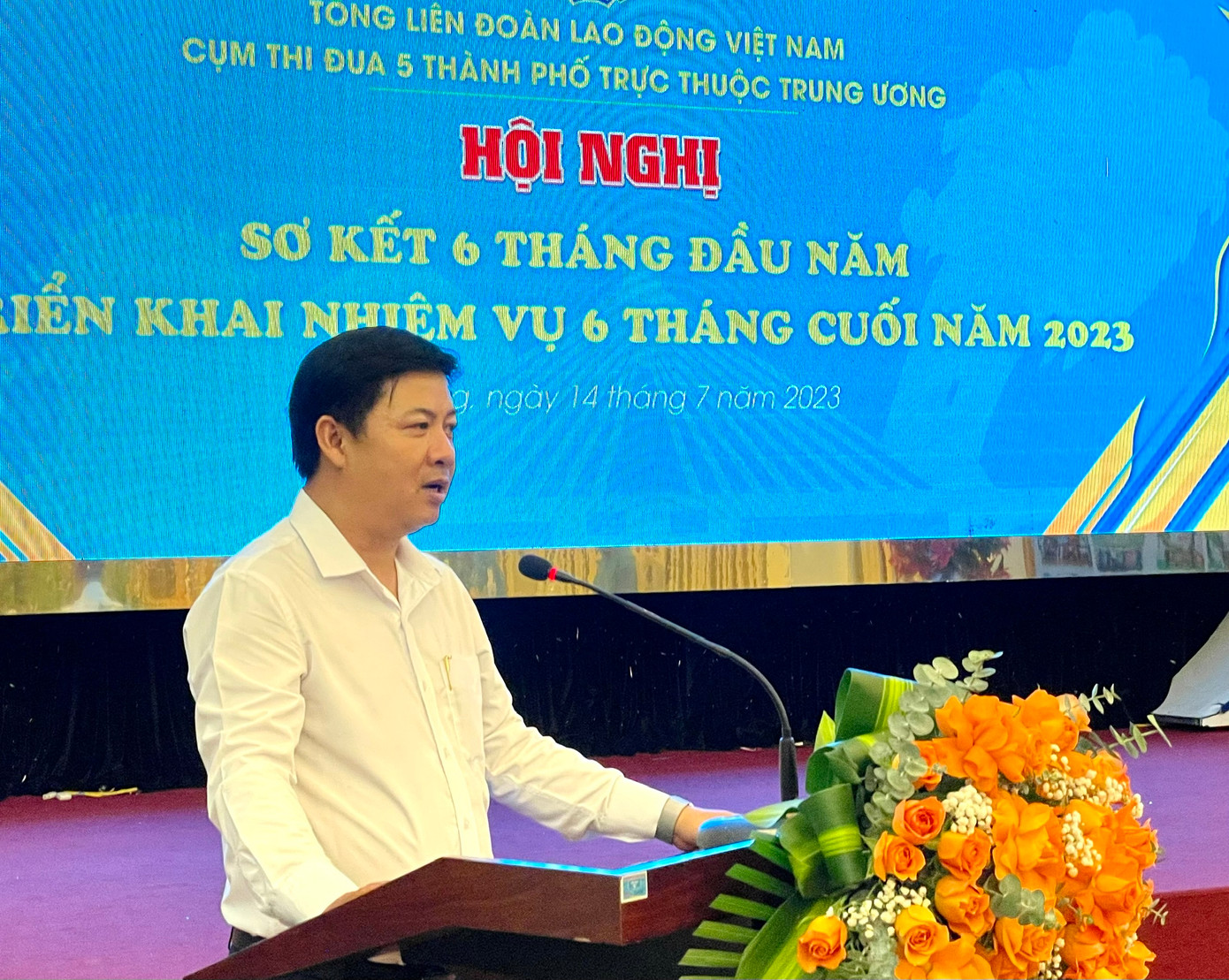 Ông Lương Nguyễn Minh Triết phát biểu tại hội nghị. Ảnh: Thái Lâm. Ông Lương Nguyễn Minh Triết phát biểu tại hội nghị. Ảnh: Thái Lâm.