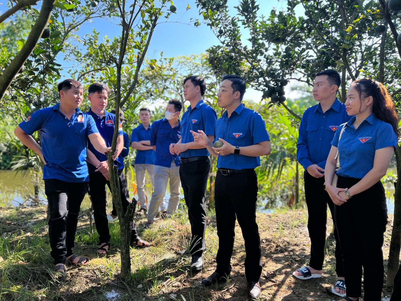 Để đạt kết quả tốt như hôm nay, Duy đã tham gia tập huấn về kiến thức khởi nghiệp nhiều lần