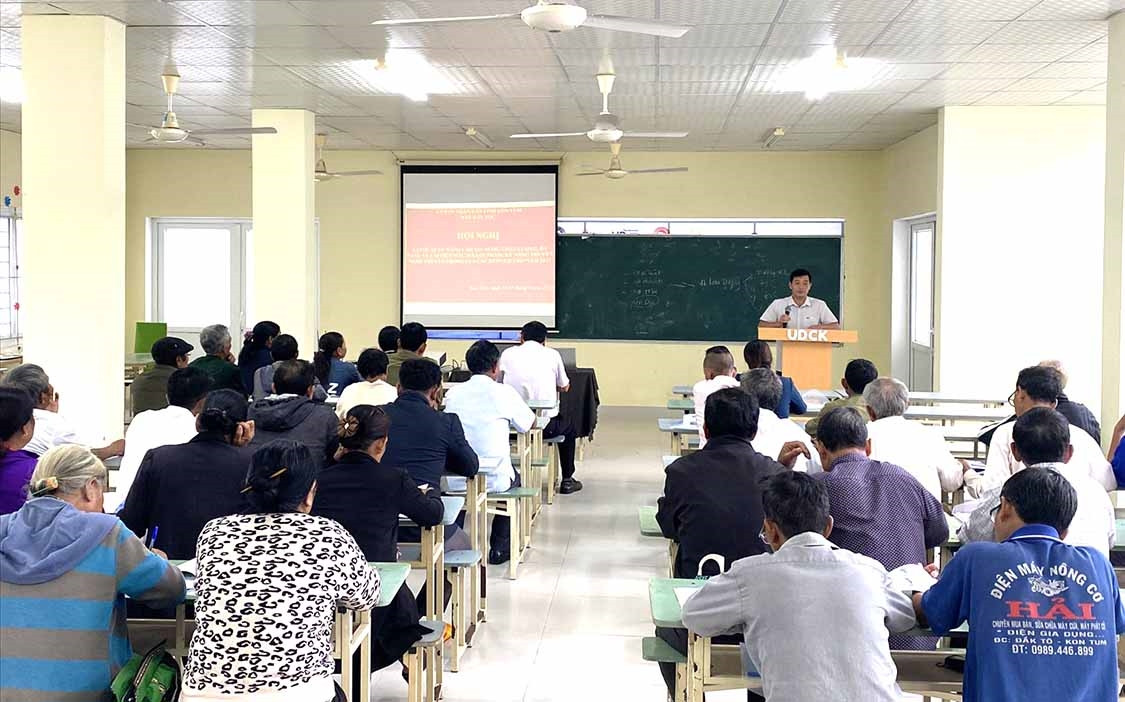 Toàn cảnh lớp tập huấn Toàn cảnh lớp tập huấn