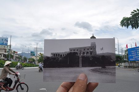 Nhà Thờ Núi (Nha Trang), trong giai đoạn đang xây dựng vào đầu những năm 1930