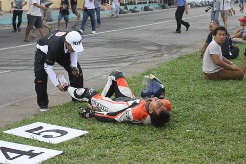 Tai nạn là khó tránh khỏi ở môn thể thao nguy hiểm bậc nhất này