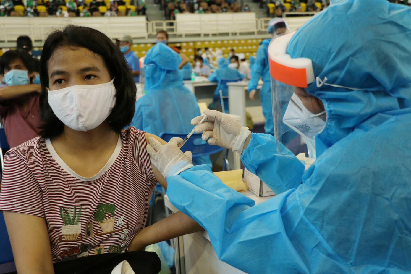 Chiến dịch tiêm vắc xin COVID-19 lần thứ 4 của TPHCM đã cơ bản hoàn thành.