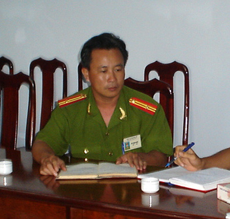 Cán bộ điều tra Đỗ Thanh Bịch