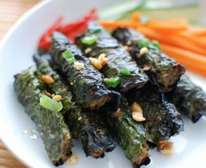 chả lá lốt chay