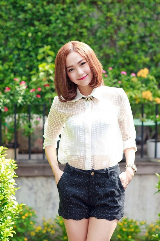 Chọn kiểu tóc đẹp như Minh Hằng cho buổi hẹn hò ảnh 4