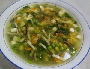 súp chay thập cẩm