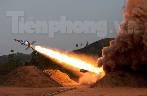 “Rồng lửa” của Đoàn Hùng Vương (Quân chủng Phòng không-Không quân) tiêu diệt gọn mục tiêu trong cuộc kiểm tra bắn đạn thật