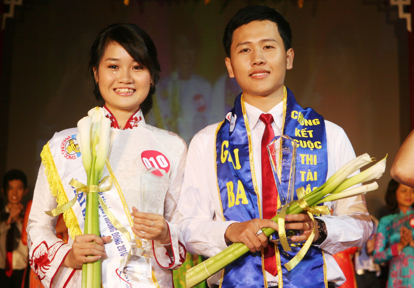 Nguyễn Thị Huyền – Phan Văn Quyền giành giải ba