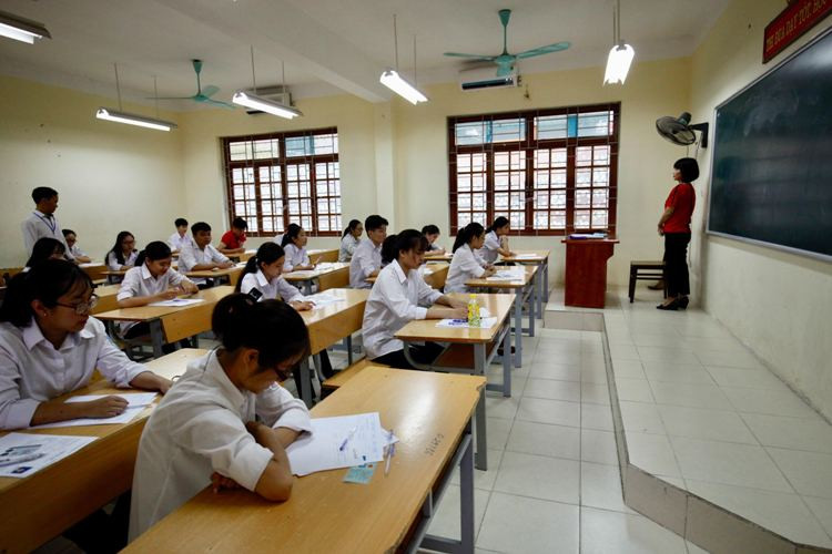 Kết thúc thi tổ hợp KHXH: Thí sinh thở phào vì đề không quá khó ảnh 12