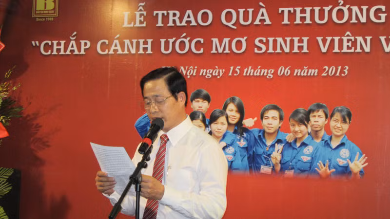 Ông Vũ Minh Châu, Tổng giám đốc công ty Vàng bạc đá quý Bảo Tín Minh Châu