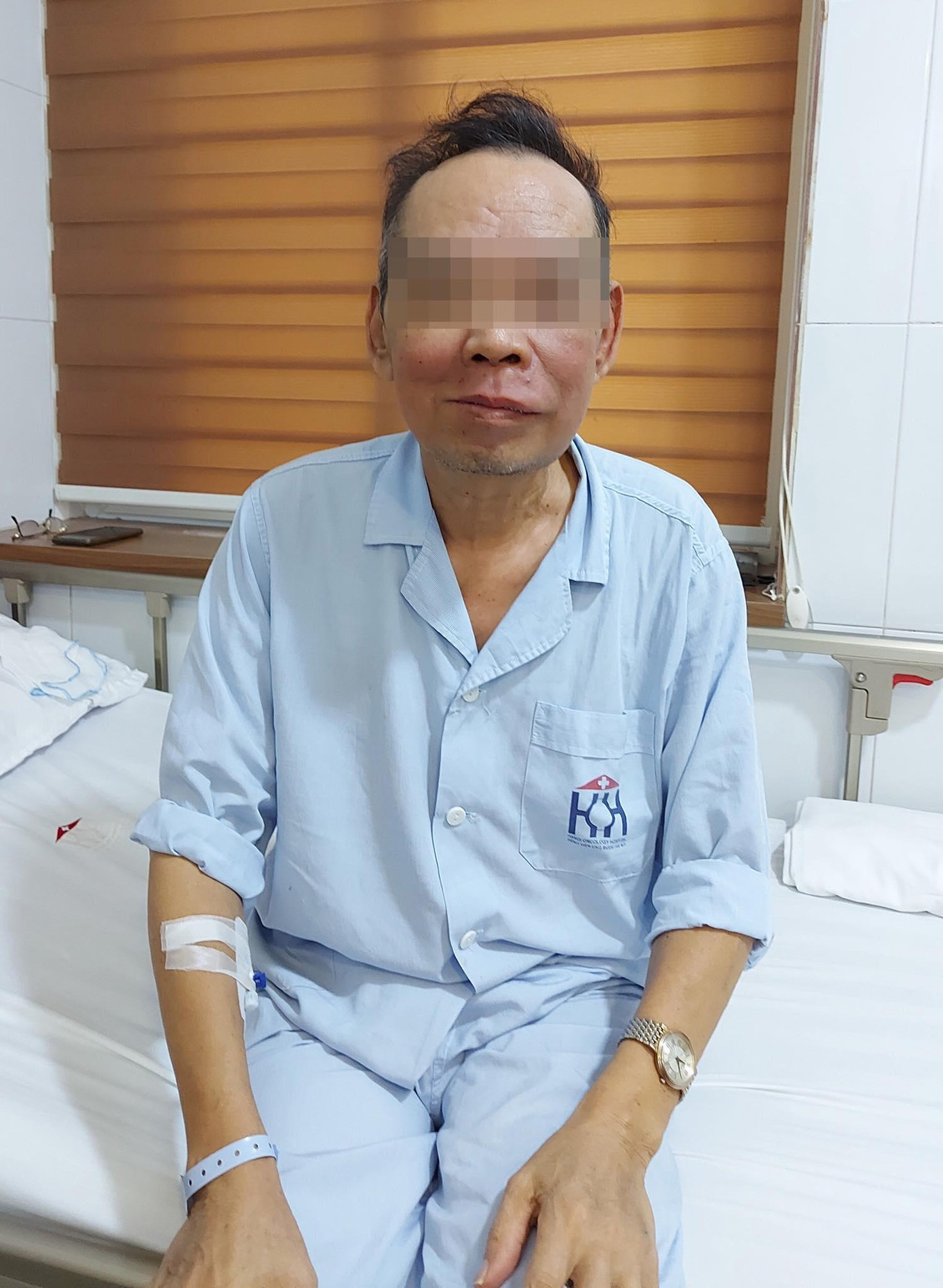 Bệnh nhân hồi phục tốt sau ca phẫu thuật. Ảnh: BS cung cấp Bệnh nhân hồi phục tốt sau ca phẫu thuật. Ảnh: BS cung cấp