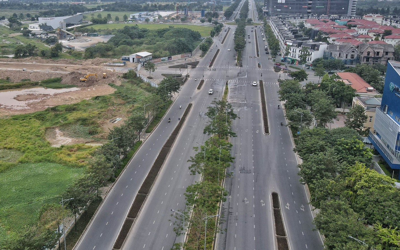 Hà Nội triển khai xây dựng tuyến đường rộng 30m từ đường Tây Thăng Long đến đường N02 huyện Đan Phượng.