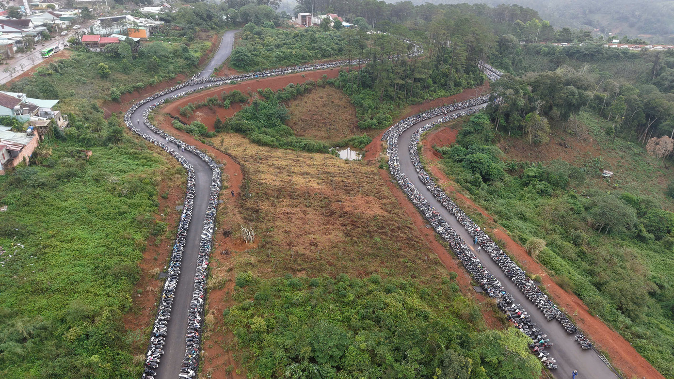 Mặc dù lượng khách tăng kỷ lục, nhưng công đoạn tổ chức vô cùng bài bản, khoa học.