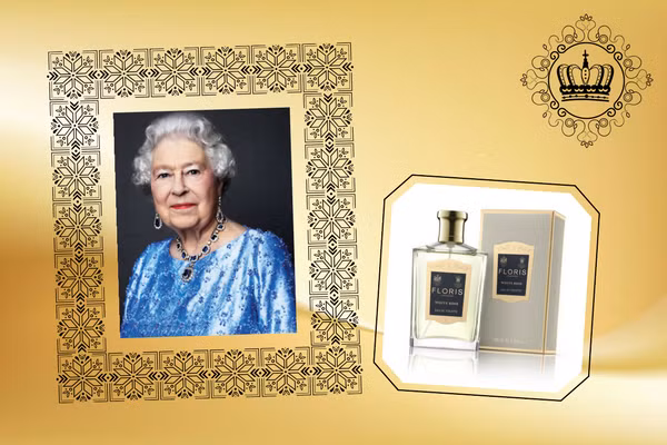 Mùi nước hoa mà Nữ hoàng Anh đã dùng vào đám cưới của bà là White Rose by Floris London