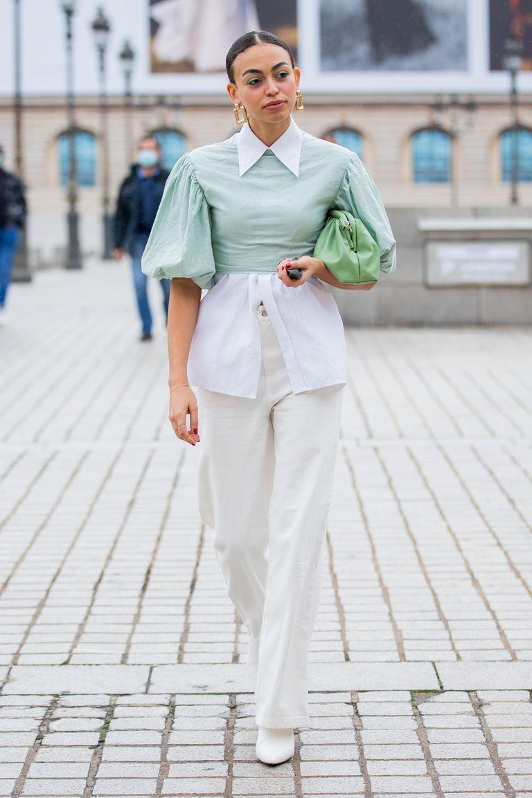 Một màu chủ đạo cho cả trang phục, túi xách đến make-up look.