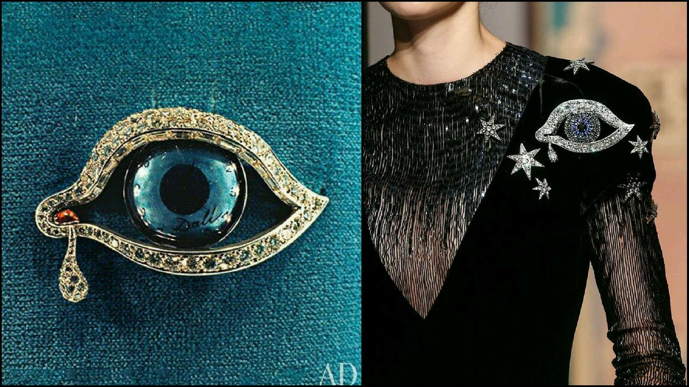 Con mắt thời gian, tác phẩm của Schiapareli x Cocteau, đã trở thành nguồn cảm hứng bất tận của thế giới thời trang sau này. Con mắt thời gian, tác phẩm của Schiapareli x Cocteau, đã trở thành nguồn cảm hứng bất tận của thế giới thời trang sau này.