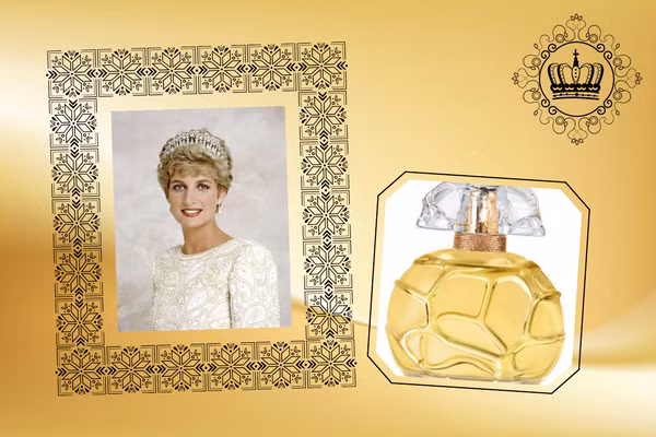 Nước hoa trong ngày cưới của Công nương Diana.