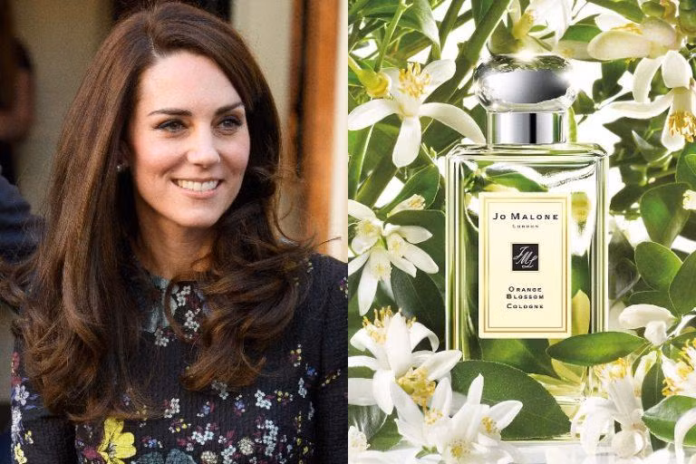 Nữ công tước cũng là một fan hâm mộ của Jo Malone London và dùng mùi Orange Blossom hằng ngày.