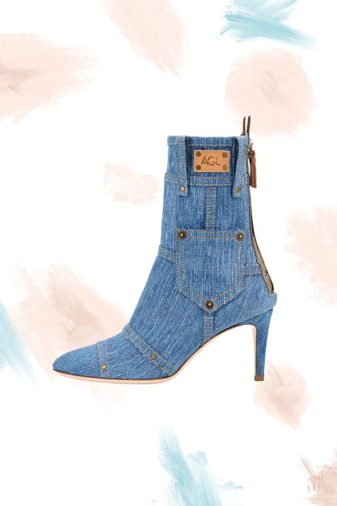 Giày denim thì lại nói không với sự đơn giản, càng nhiều chi tiết phức tạp càng phong cách.