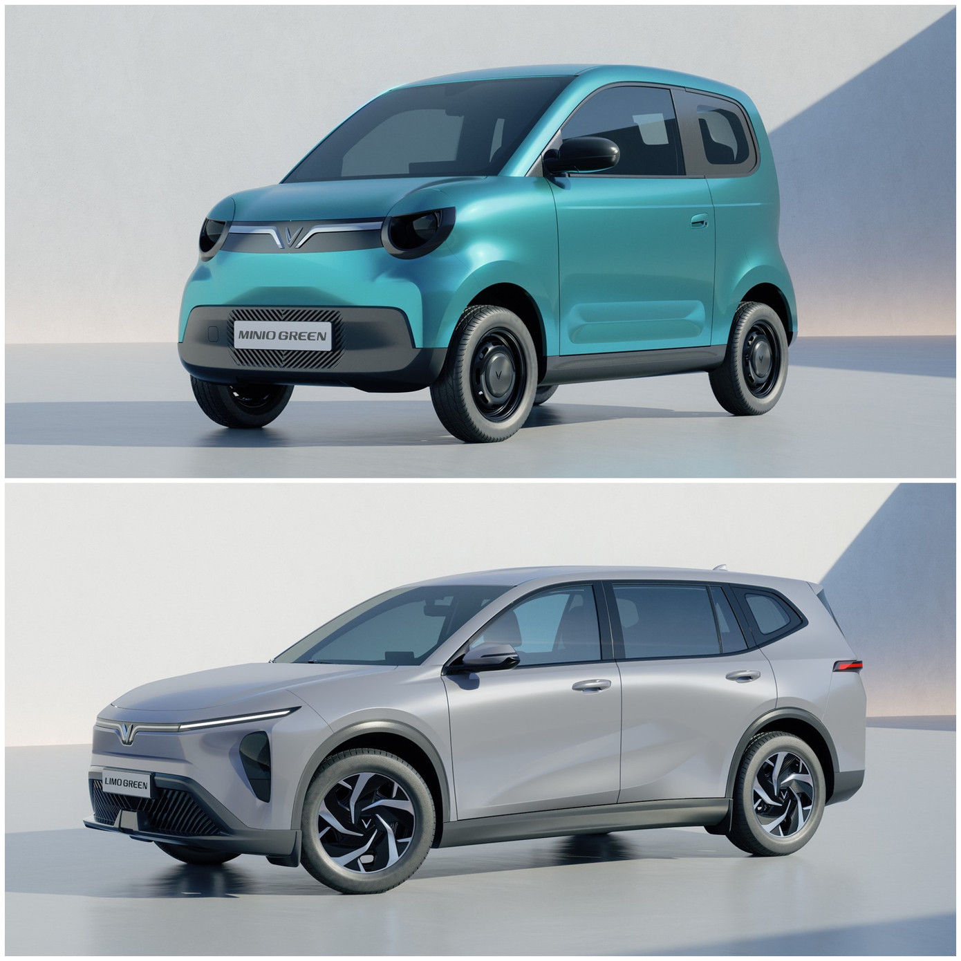 Minio Green và Limo Green là hai mẫu xe điện được thiết kế đặc biệt cho mục đích kinh doanh dịch vụ vận tải.