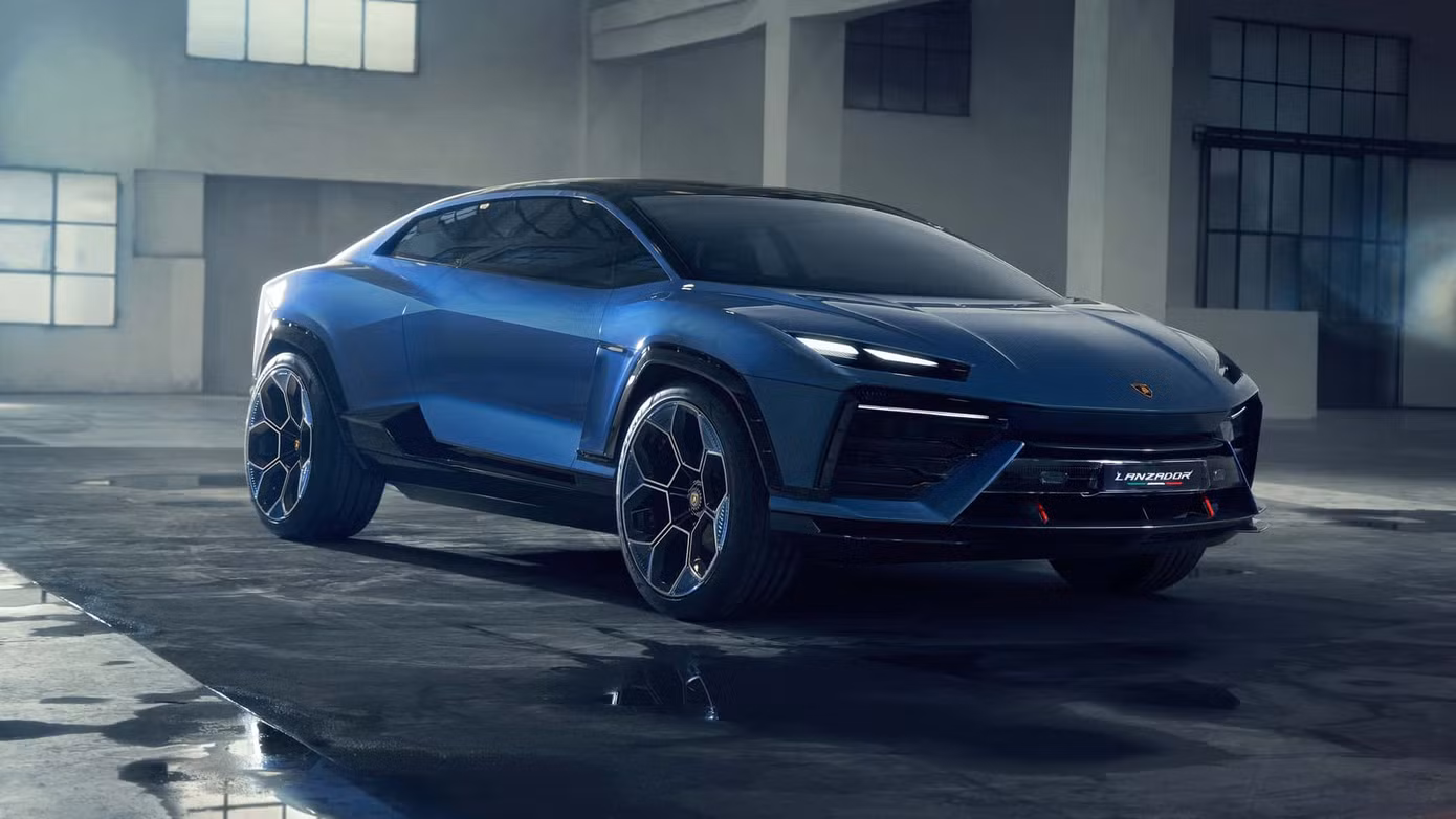 Mẫu siêu xe điện concept Lamborghini Lanzador 2023. Mẫu siêu xe điện concept Lamborghini Lanzador 2023.