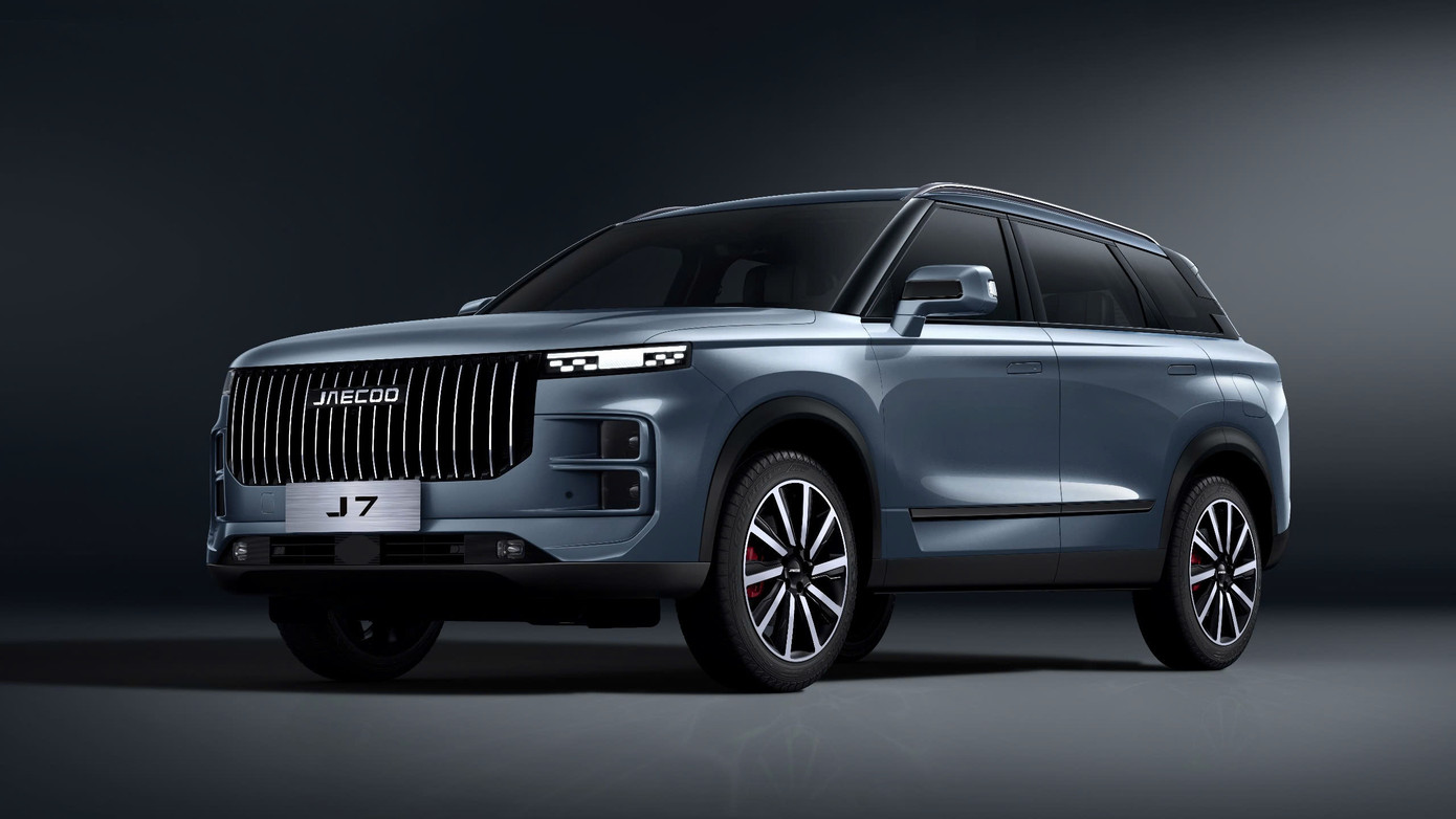 Jaecoo J7 phiên bản hiện hành.